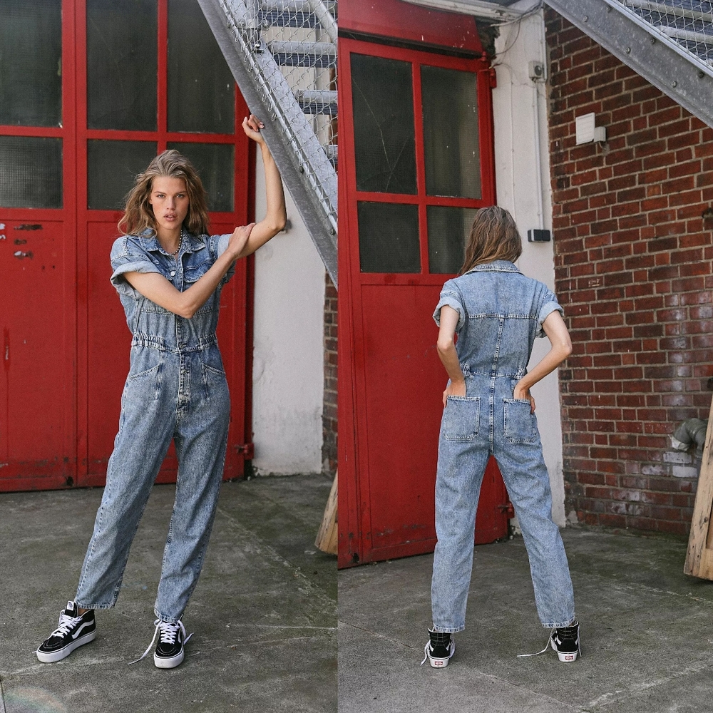 NWT Free People Marci Coverall